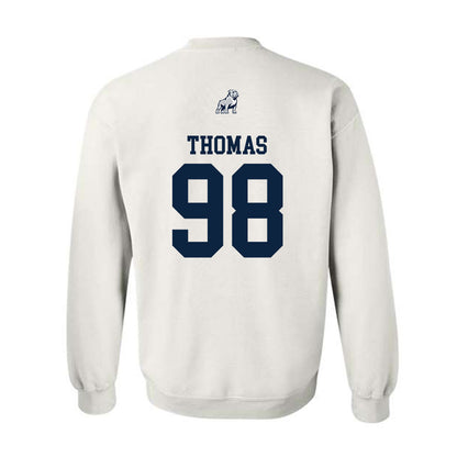 Samford - NCAA Football : Dezmon Thomas - Classic Shersey Crewneck Sweatshirt-1