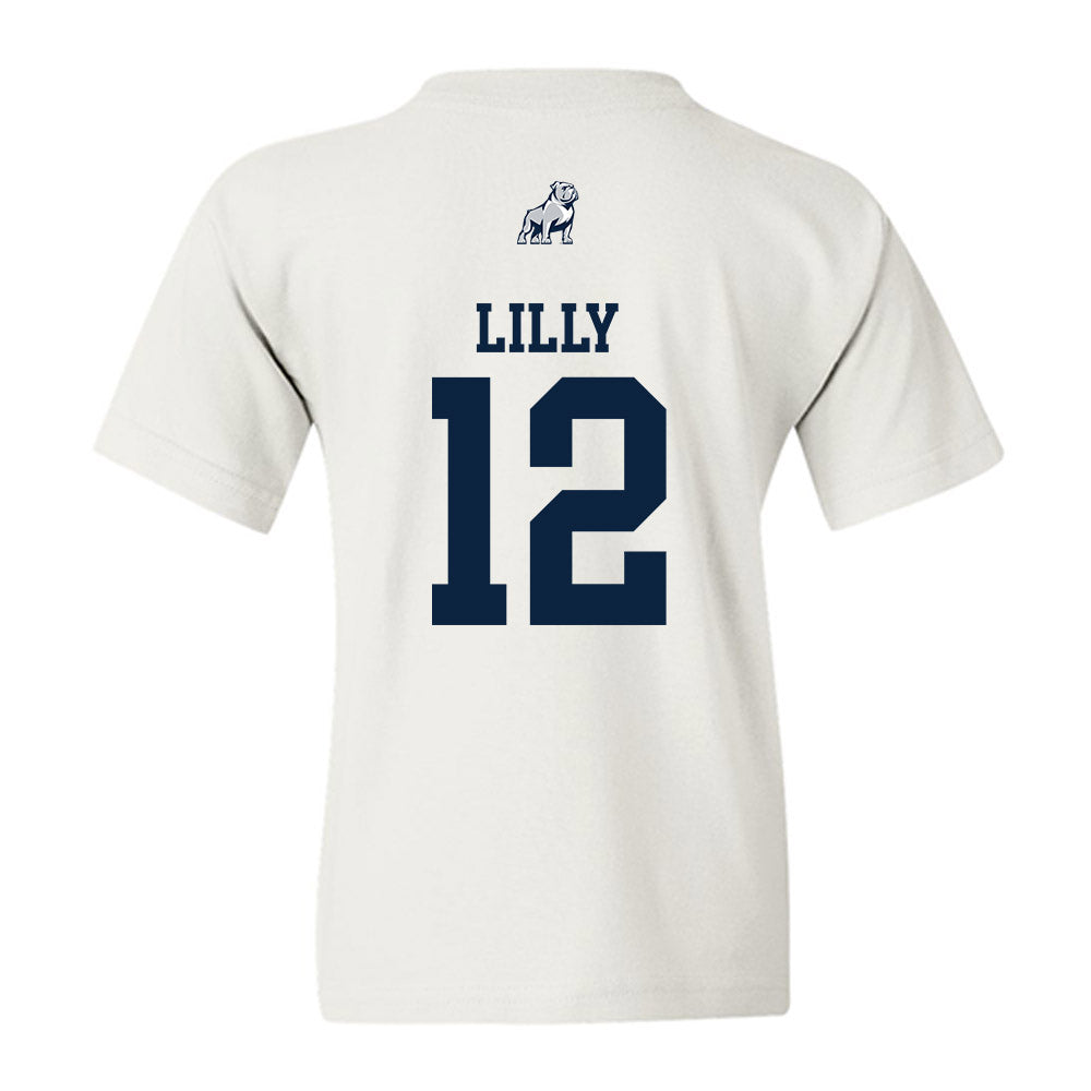 Samford - NCAA Women's Soccer : Langston Lilly - Youth T-Shirt-1