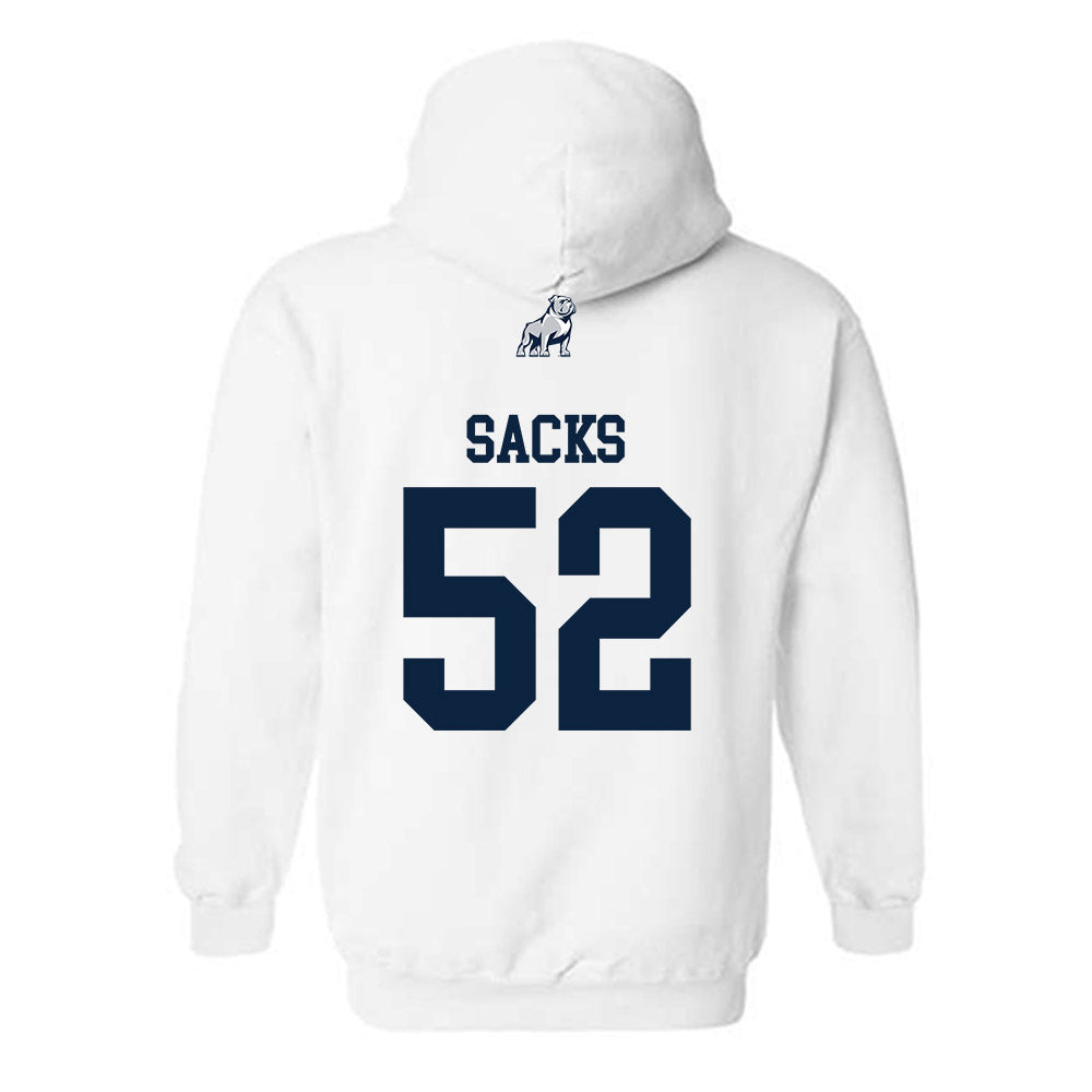 Samford - NCAA Football : Owen Sacks - Classic Shersey Hooded Sweatshirt-1