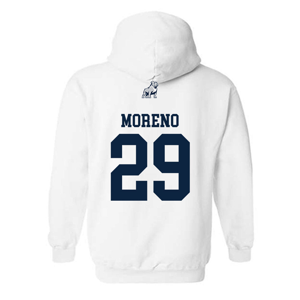 Samford - NCAA Women's Soccer : Isabella Moreno - Hooded Sweatshirt-1