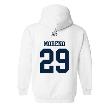 Samford - NCAA Women's Soccer : Isabella Moreno - Hooded Sweatshirt-1