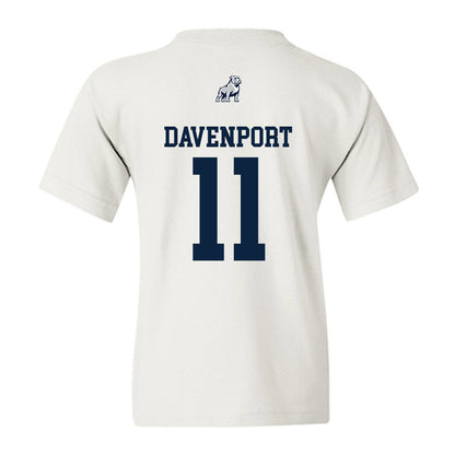 Samford - NCAA Men's Basketball : Cooper Davenport - Youth T-Shirt-1