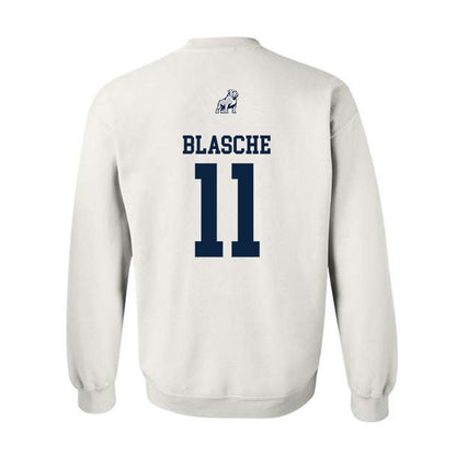 Samford - NCAA Baseball : Mason Blasche - Classic Shersey Crewneck Sweatshirt-1