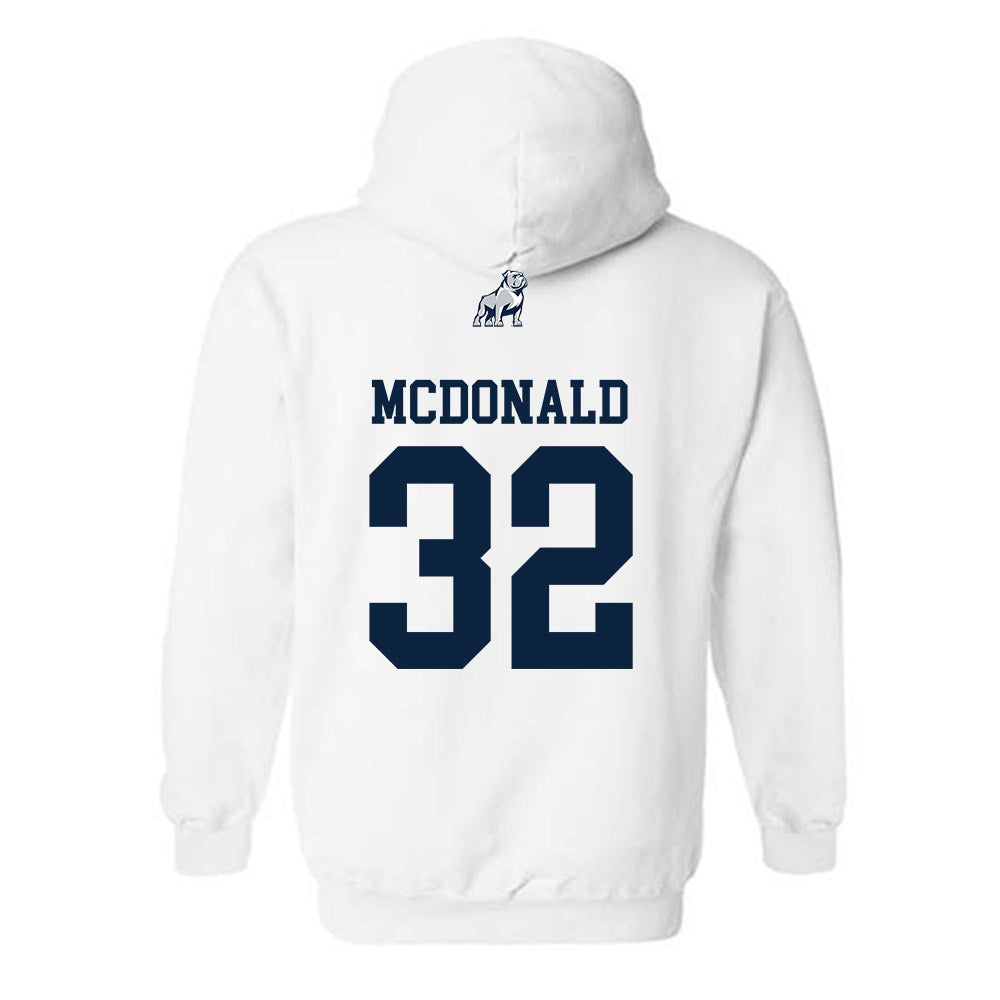 Samford - NCAA Baseball : Parker McDonald - Classic Shersey Hooded Sweatshirt-1