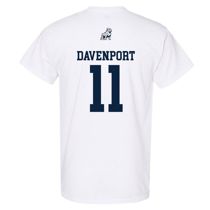 Samford - NCAA Men's Basketball : Cooper Davenport - T-Shirt-1