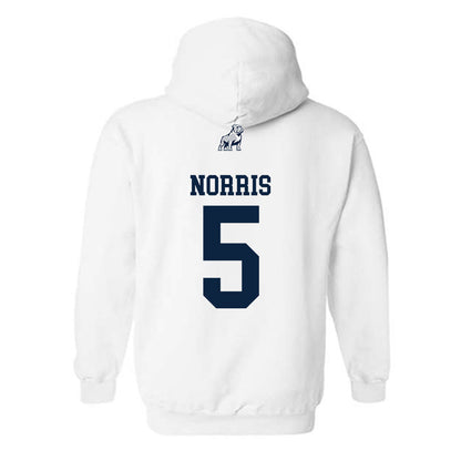 Samford - NCAA Men's Basketball : Cade Norris - Hooded Sweatshirt-1