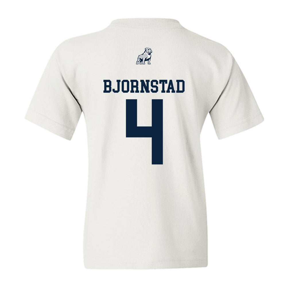 Samford - NCAA Men's Basketball : Judson Bjornstad - Youth T-Shirt-1