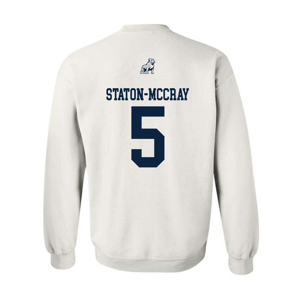 Samford - NCAA Men's Basketball : AJ Staton-McCray - Crewneck Sweatshirt-1
