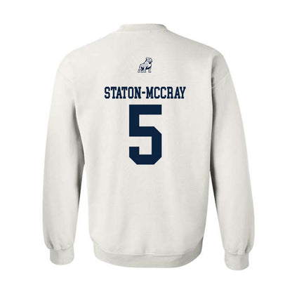 Samford - NCAA Men's Basketball : AJ Staton-McCray - Crewneck Sweatshirt-1