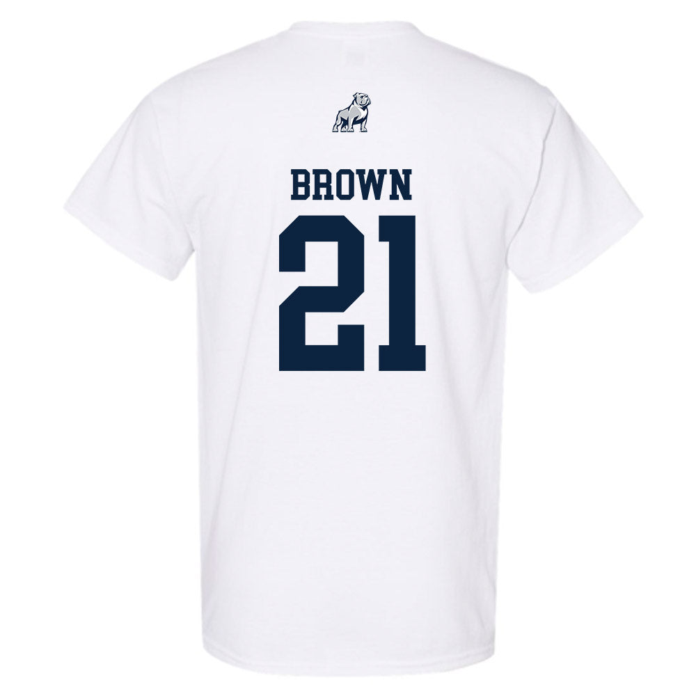 Samford - NCAA Men's Basketball : Corey Brown - T-Shirt-1