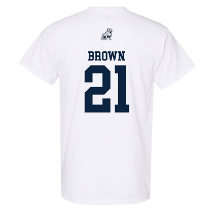 Samford - NCAA Men's Basketball : Corey Brown - T-Shirt-1