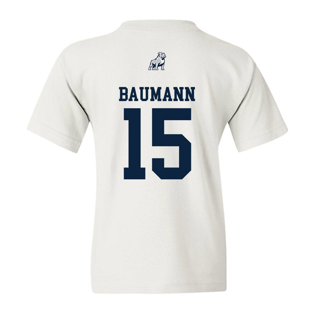 Samford - NCAA Women's Soccer : Ava Baumann - Youth T-Shirt-1