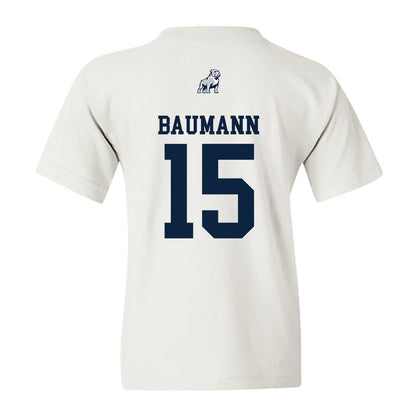 Samford - NCAA Women's Soccer : Ava Baumann - Youth T-Shirt-1