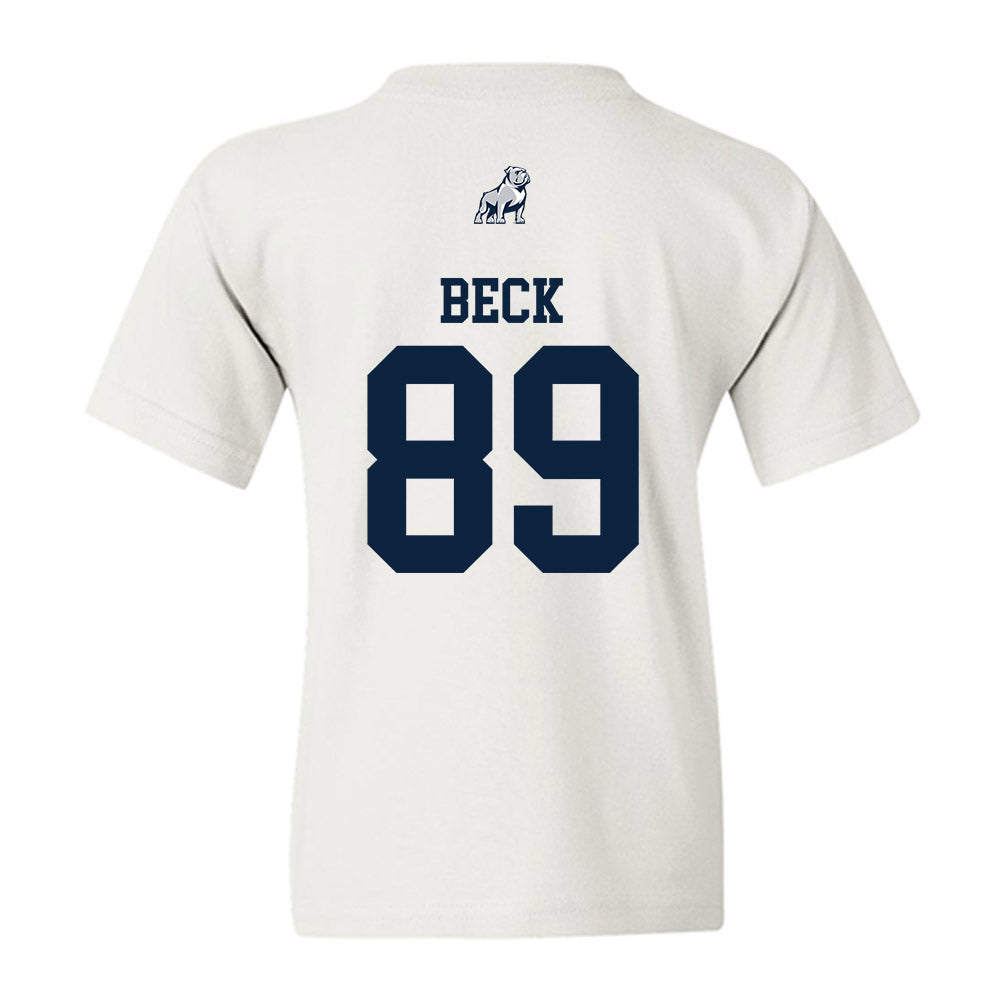 Samford - NCAA Football : Landon Beck - Youth T-Shirt-1