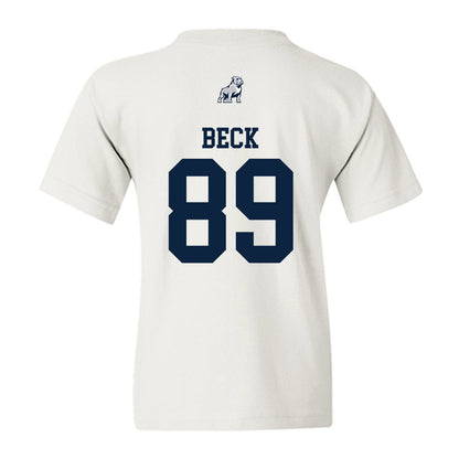 Samford - NCAA Football : Landon Beck - Youth T-Shirt-1