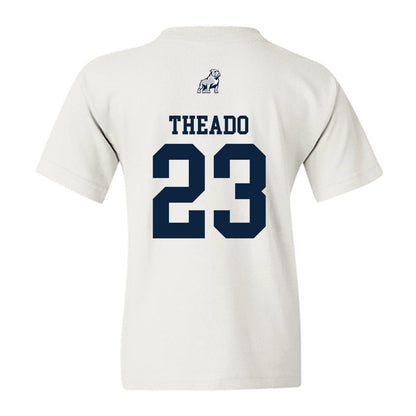 Samford - NCAA Football : David Theado - Youth T-Shirt-1