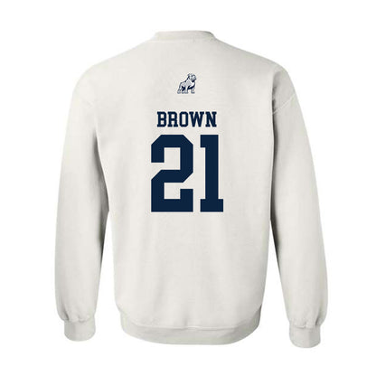 Samford - NCAA Men's Basketball : Corey Brown - Crewneck Sweatshirt-1