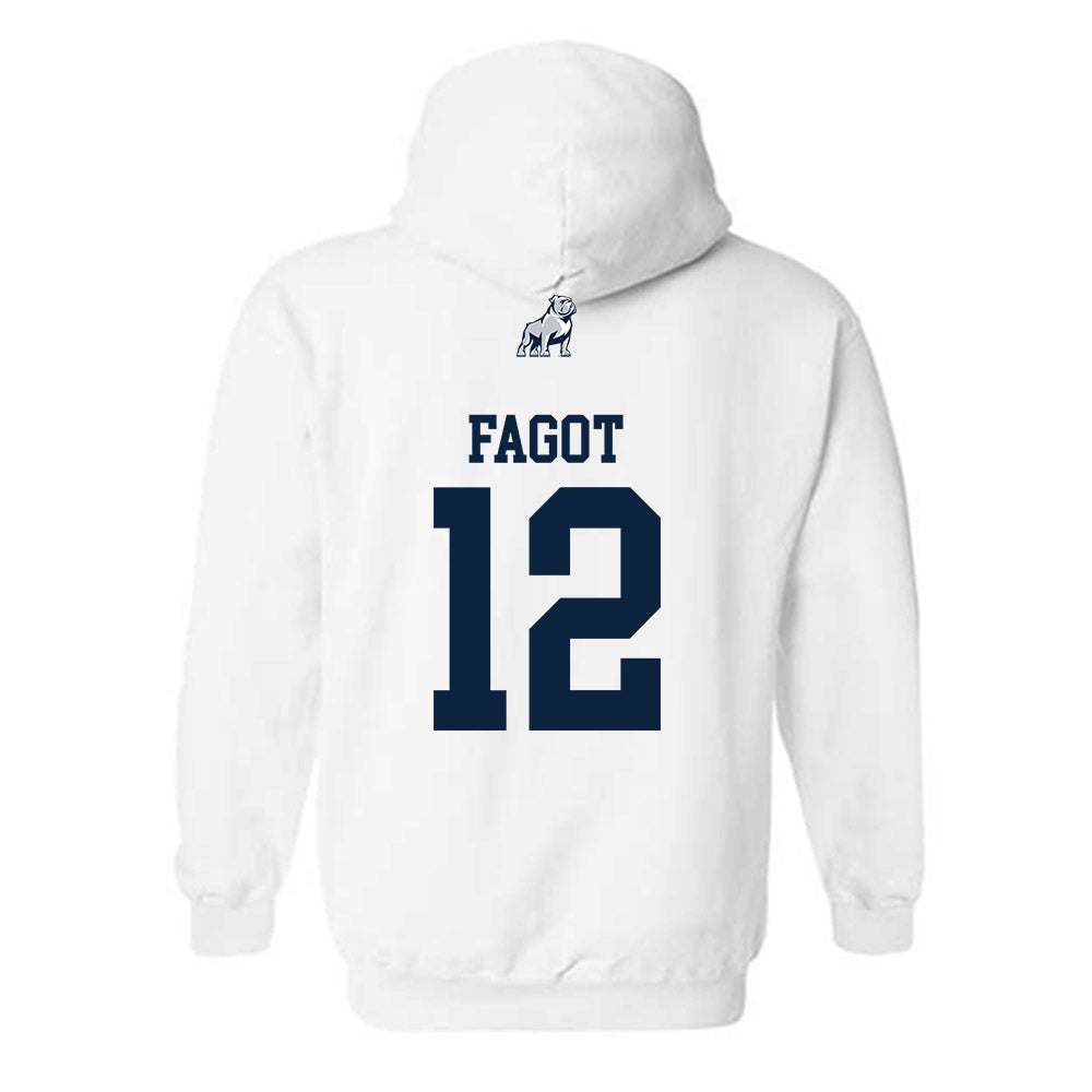 Samford - NCAA Baseball : Christopher Fagot - Classic Shersey Hooded Sweatshirt-1
