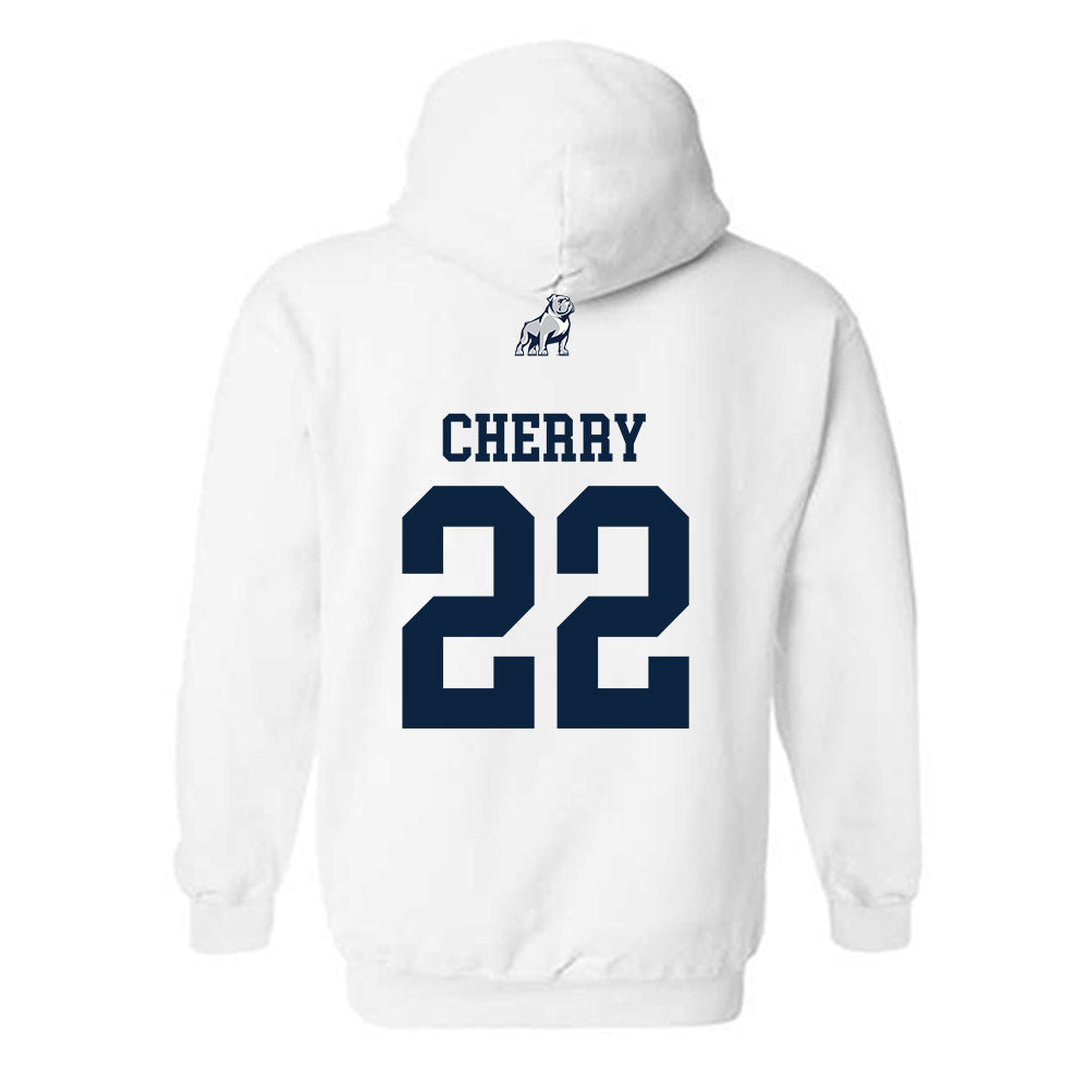 Samford - NCAA Football : Kenyon Cherry - Classic Shersey Hooded Sweatshirt-1