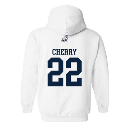 Samford - NCAA Football : Kenyon Cherry - Classic Shersey Hooded Sweatshirt-1