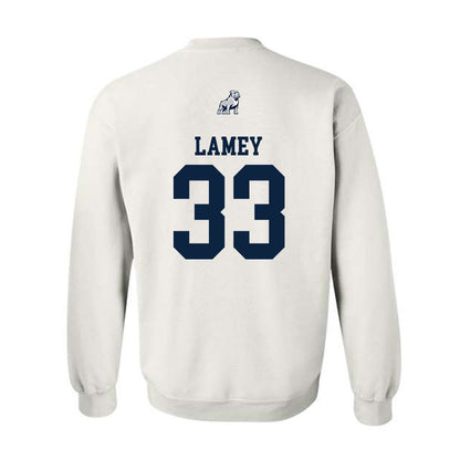 Samford - NCAA Men's Basketball : Zach Lamey - Crewneck Sweatshirt-1