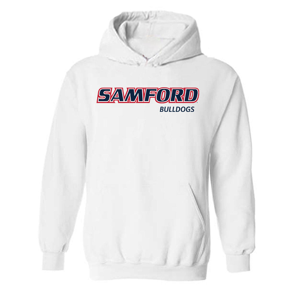Samford - NCAA Men's Golf : Jack Mikesell - Classic Shersey Hooded Sweatshirt-0