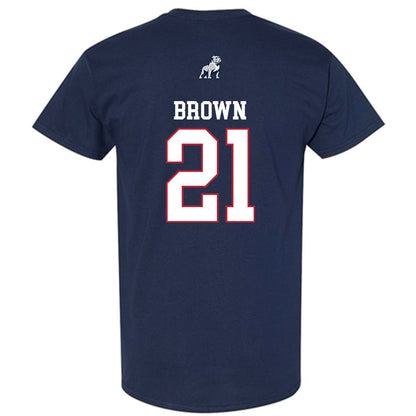 Samford - NCAA Men's Basketball : Corey Brown - T-Shirt-1