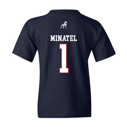 Samford - NCAA Women's Volleyball : Carly Minatel - Youth T-Shirt-1