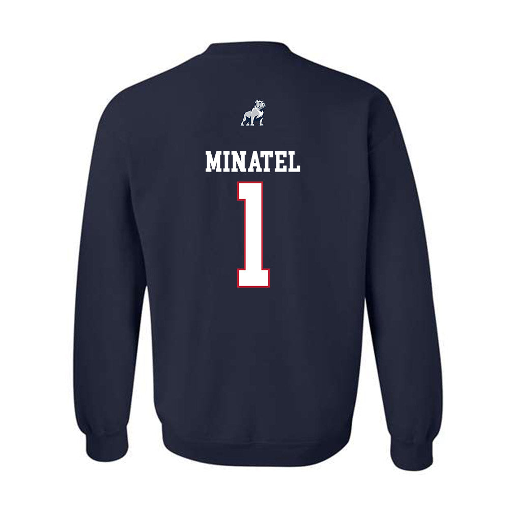 Samford - NCAA Women's Volleyball : Carly Minatel - Crewneck Sweatshirt-1