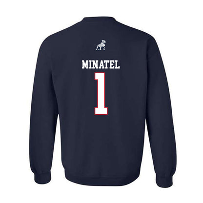 Samford - NCAA Women's Volleyball : Carly Minatel - Crewneck Sweatshirt-1