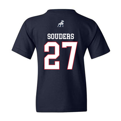 Samford - NCAA Baseball : Jake Souders - Youth T-Shirt-1