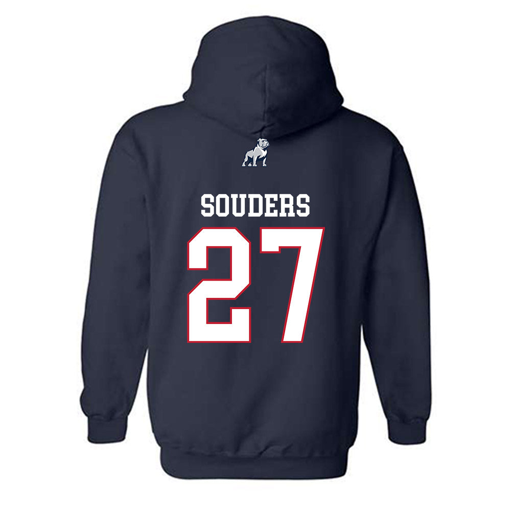 Samford - NCAA Baseball : Jake Souders - Hooded Sweatshirt-1
