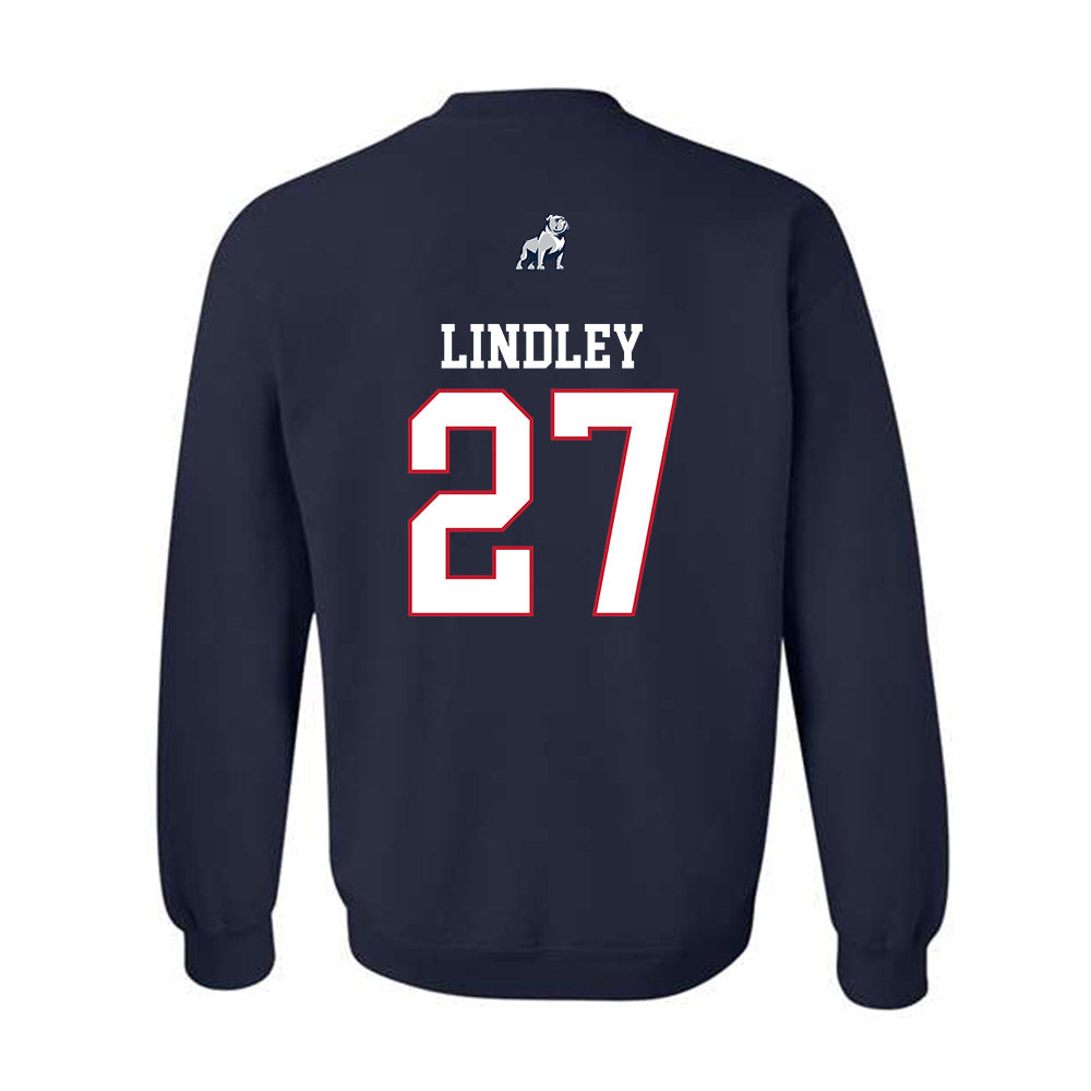 Samford - NCAA Football : Zamarcus Lindley - Classic Shersey Crewneck Sweatshirt-1