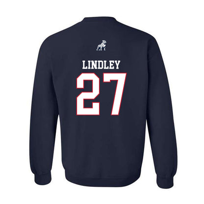 Samford - NCAA Football : Zamarcus Lindley - Classic Shersey Crewneck Sweatshirt-1