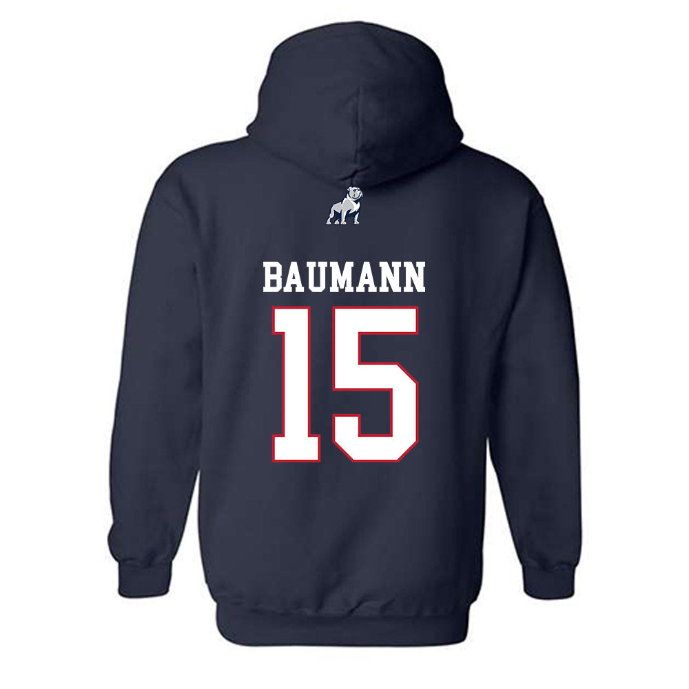 Samford - NCAA Women's Soccer : Ava Baumann - Hooded Sweatshirt-1