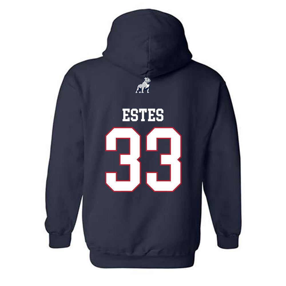 Samford - NCAA Football : Lawson Estes - Classic Shersey Hooded Sweatshirt-1
