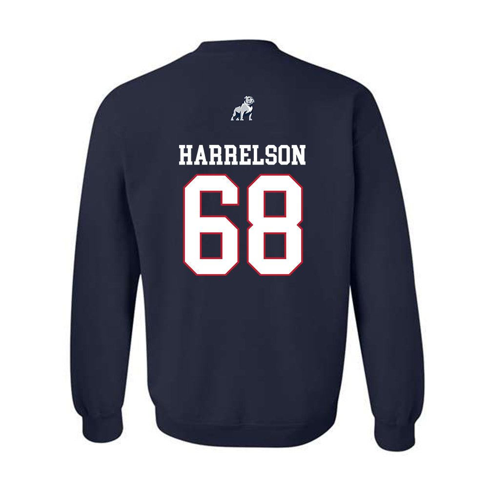 Samford - NCAA Football : Asher Harrelson - Crewneck Sweatshirt-1
