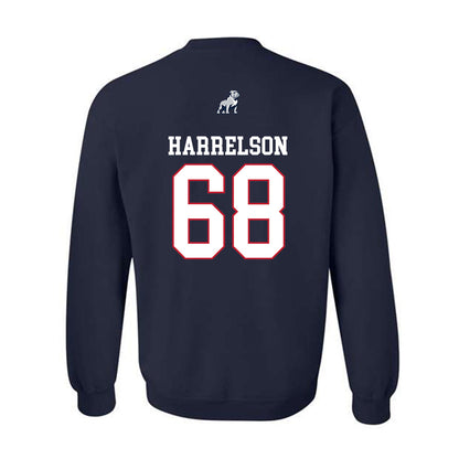 Samford - NCAA Football : Asher Harrelson - Crewneck Sweatshirt-1