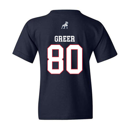 Samford - NCAA Football : Cooper Greer - Classic Shersey Youth T-Shirt-1