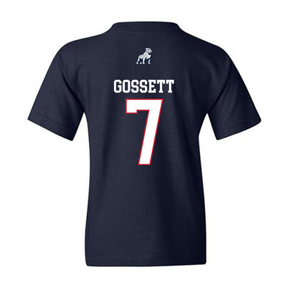 Samford - NCAA Men's Basketball : JD Gossett - Youth T-Shirt-1
