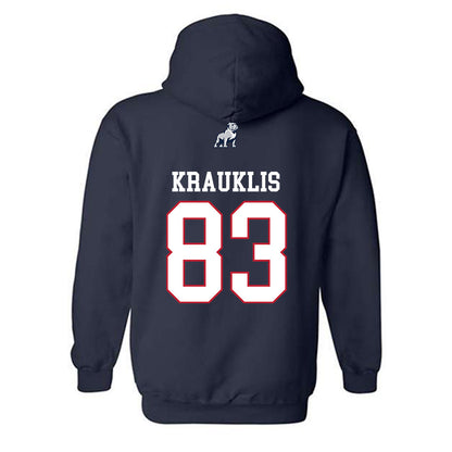 Samford - NCAA Football : Hudson Krauklis - Hooded Sweatshirt-1