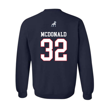 Samford - NCAA Baseball : Parker McDonald - Classic Shersey Crewneck Sweatshirt-1