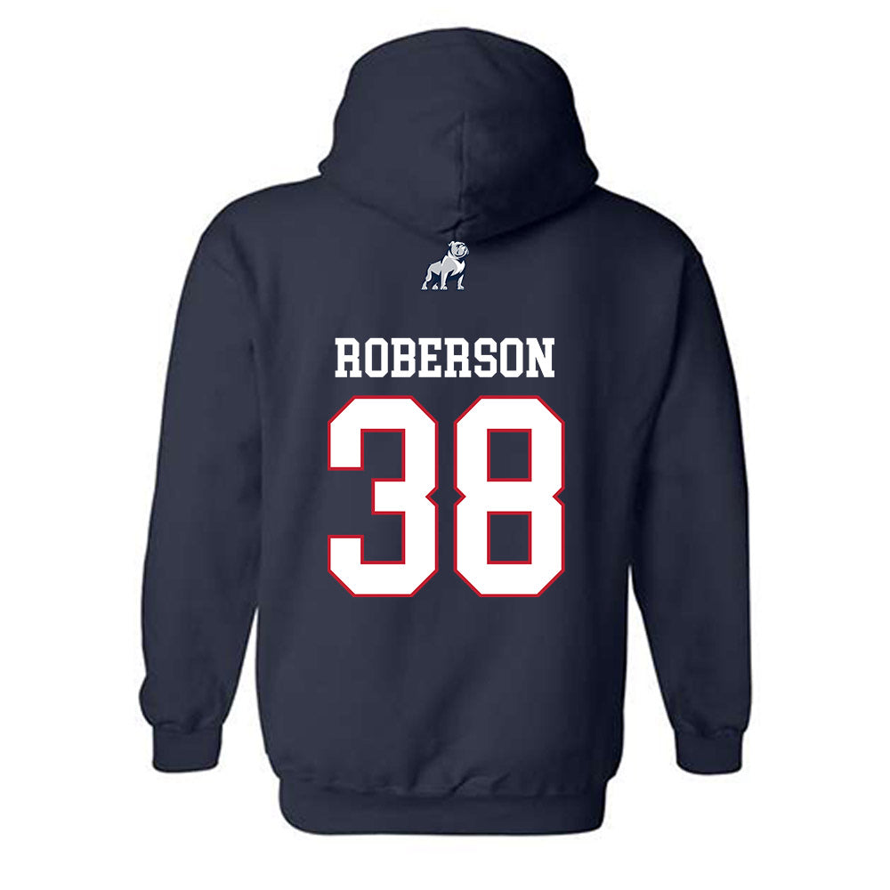 Samford - NCAA Football : Michael Roberson - Classic Shersey Hooded Sweatshirt-1