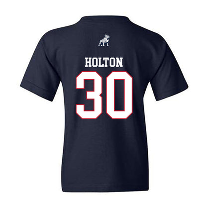 Samford - NCAA Football : Noah Holton - Classic Shersey Youth T-Shirt-1