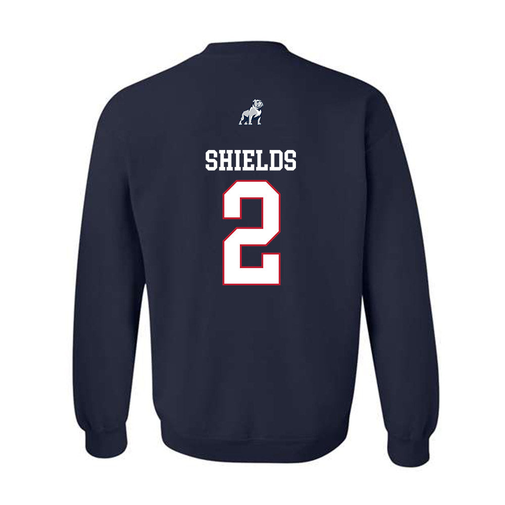 Samford - NCAA Football : Will Shields - Classic Shersey Crewneck Sweatshirt-1