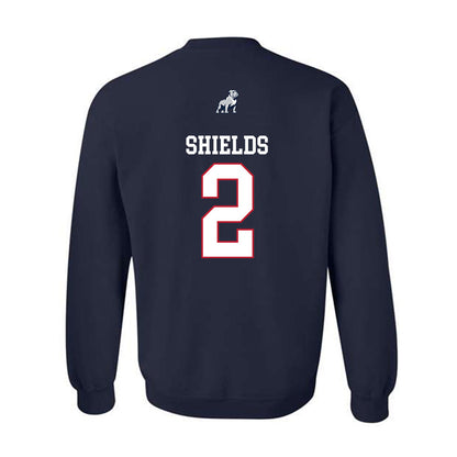 Samford - NCAA Football : Will Shields - Classic Shersey Crewneck Sweatshirt-1