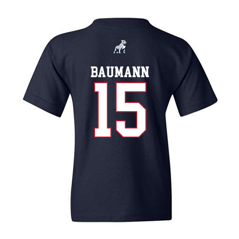 Samford - NCAA Women's Soccer : Ava Baumann - Youth T-Shirt-1