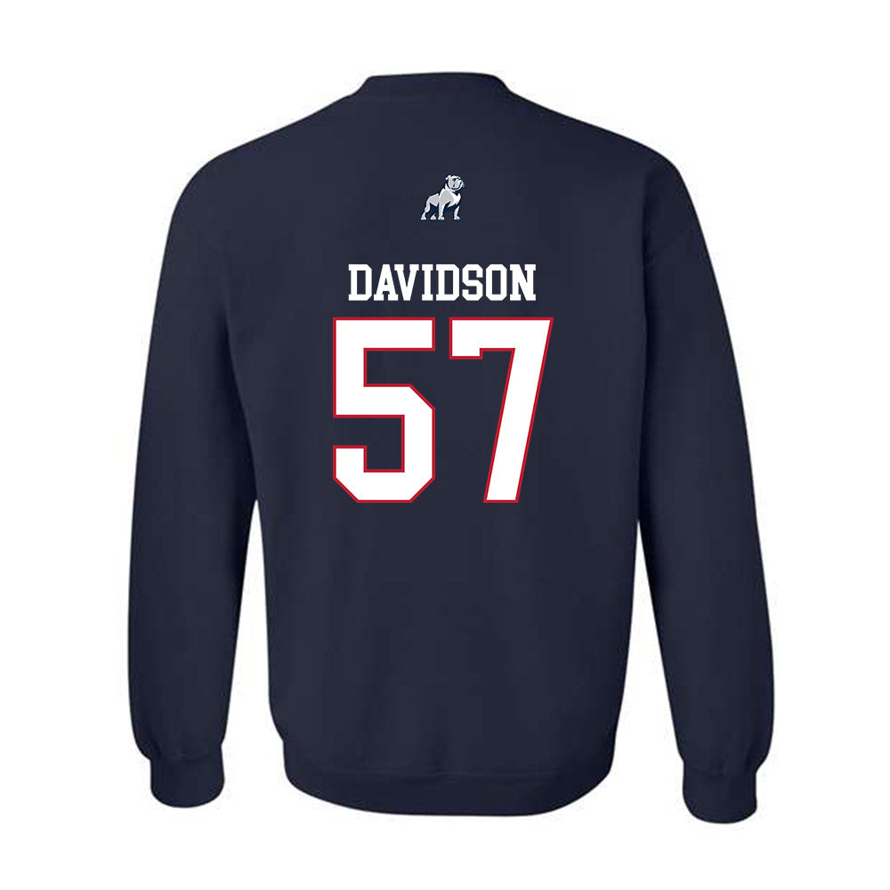 Samford - NCAA Football : Web Davidson - Crewneck Sweatshirt-1