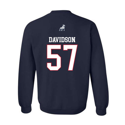 Samford - NCAA Football : Web Davidson - Crewneck Sweatshirt-1