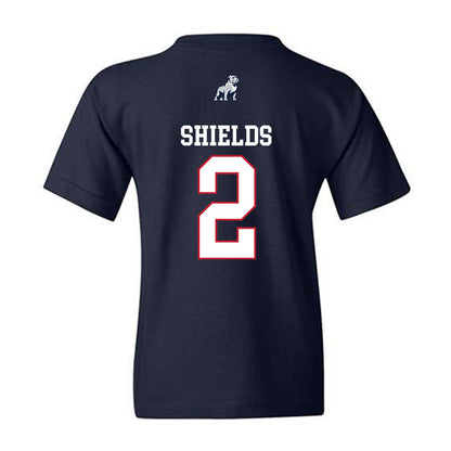 Samford - NCAA Football : Will Shields - Classic Shersey Youth T-Shirt-1